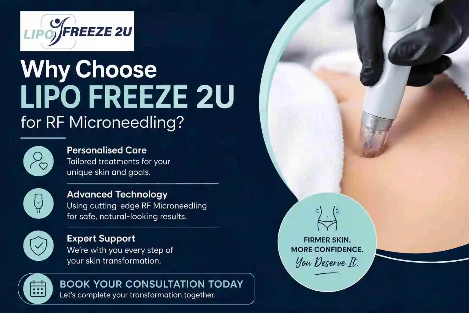 Why Choose LIPO FREEZE 2U for RF Microneedling East Sussex?