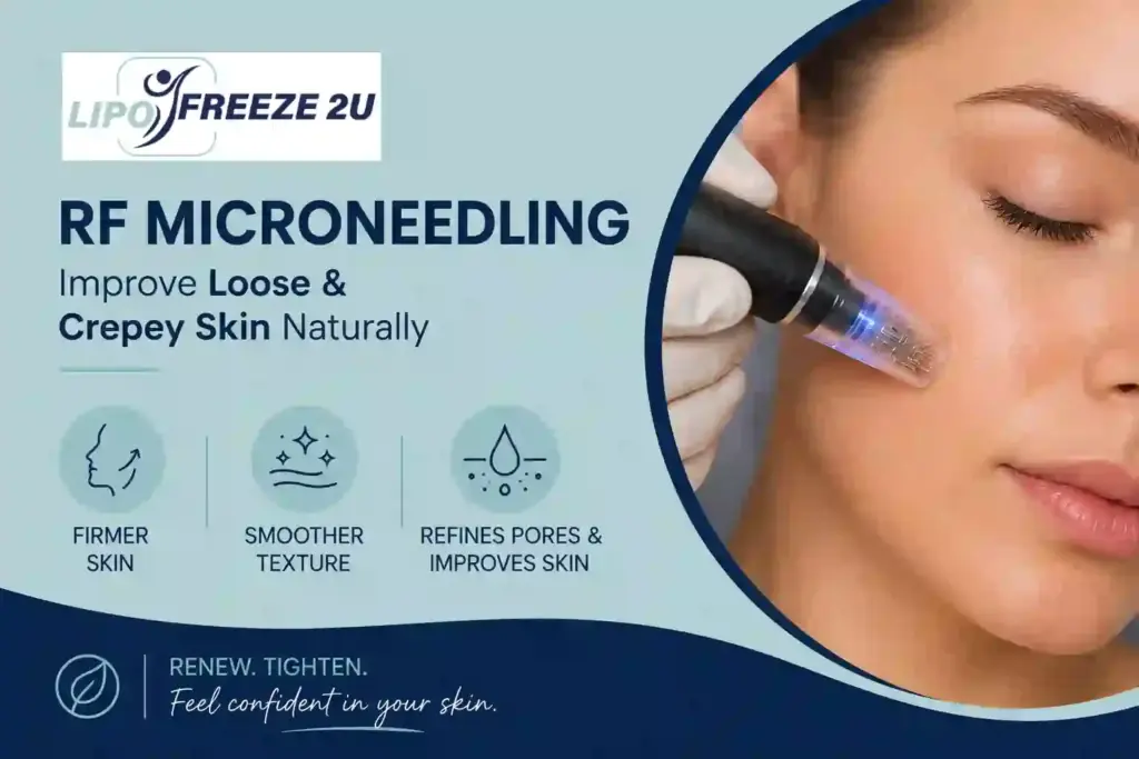 Can RF Microneedling Help Improve Loose and Crepey Skin East Sussex?